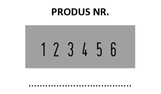 2106/P Number Stamp