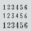 B6K Numberer, 6 cifre